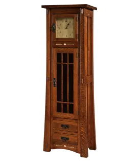 Morgan Storage  Cabinet Clock