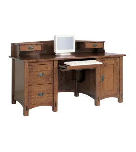 Springhill Computer Desk with Topper