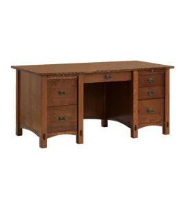 Springhill Pencil Drawer Desk with Topper