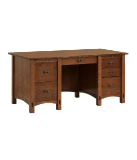 Springhill Pencil Drawer Desk with Topper