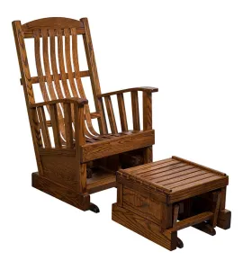 Grandpa Glider and Ottoman