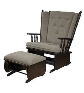 4 Post High Back Chair &amp; A Half Glider