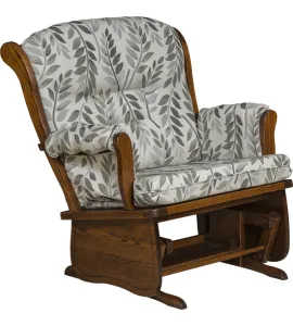 Swan Back Chair and a Half Glider