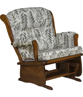 Swan Back Chair and a Half Glider