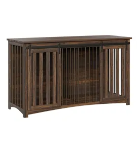 Legacy Large Dog Crate with Double Barn Door