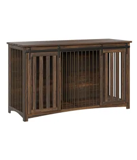 Legacy Large Dog Crate with Double Barn Door