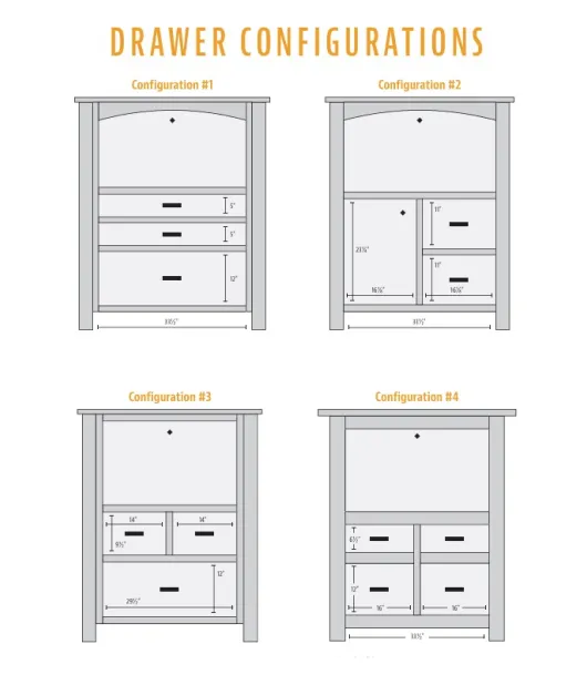 Teton Secretary Desk