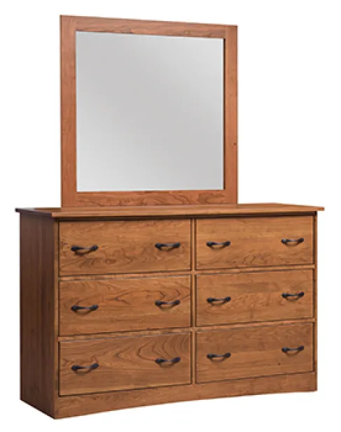 Dutch Standard 6 Drawer Dresser