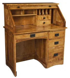 42" Mission Rolltop Desk