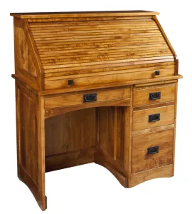 42" Mission Rolltop Desk