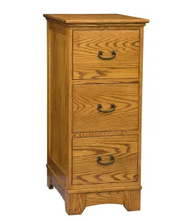Noble Mission 3 Drawer File Cabinet