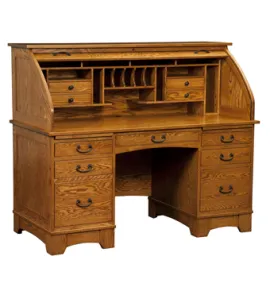 Noble Mission Rolltop Desk