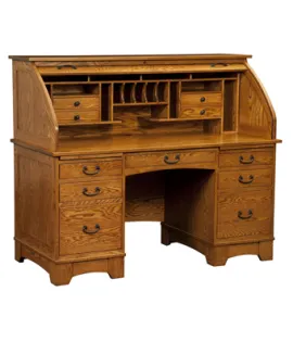 Noble Mission Rolltop Desk