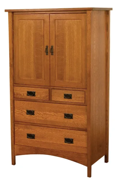 Arts & Crafts Mission Armoire
