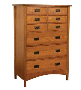 Arts &amp; Crafts Mission Chest of Drawers