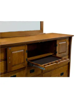 Arts &amp; Crafts Mission Mountain Master Dresser