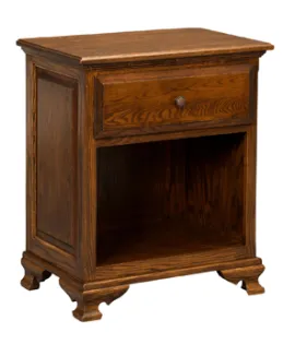 Americana 1 Drawer Open Night Stand