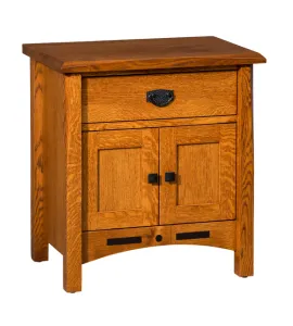 Bel Aire 1 Drawer 2 Door Night Stand