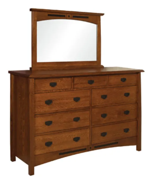 Bel Aire  High 9 Drawer Dresser