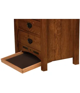 Arts &amp; Crafts Mission Night Stand - QUICK SHIP