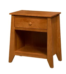 Berwick 1 Drawer Open Night Stand - QUICK SHIP