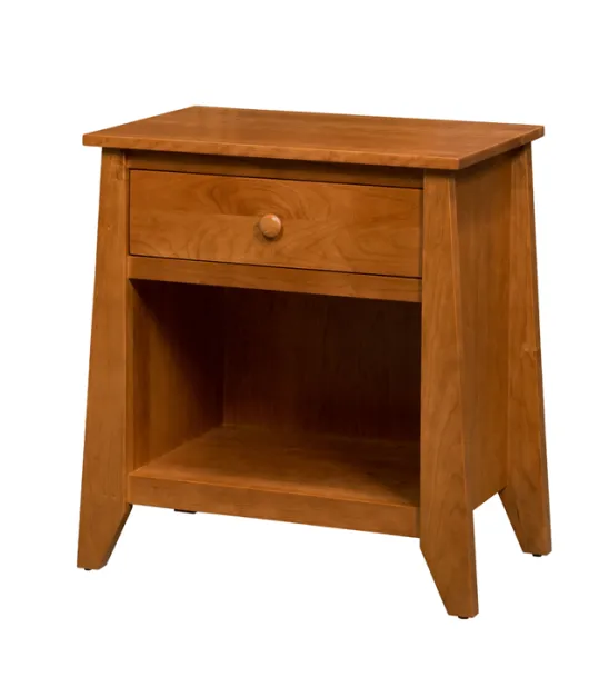 Berwick 1 Drawer Open Night Stand - QUICK SHIP