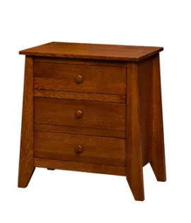 Berwick 3 Drawer Night Stand - QUICK SHIP