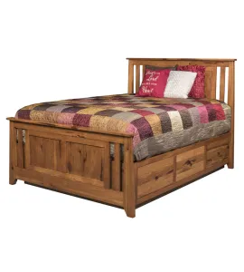 Berwick Slat Panel Combo Bed with Storage