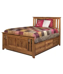 Berwick Slat Panel Combo Bed with Storage