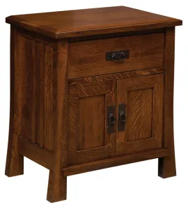 Grant 1 Drawer 2 Door Night Stand