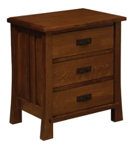 Grant 3 Drawer Night Stand