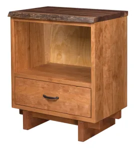West Canyon 1 Drawer, Open at Top Nightstand