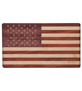 Exotic Wood Flag Cutting Board