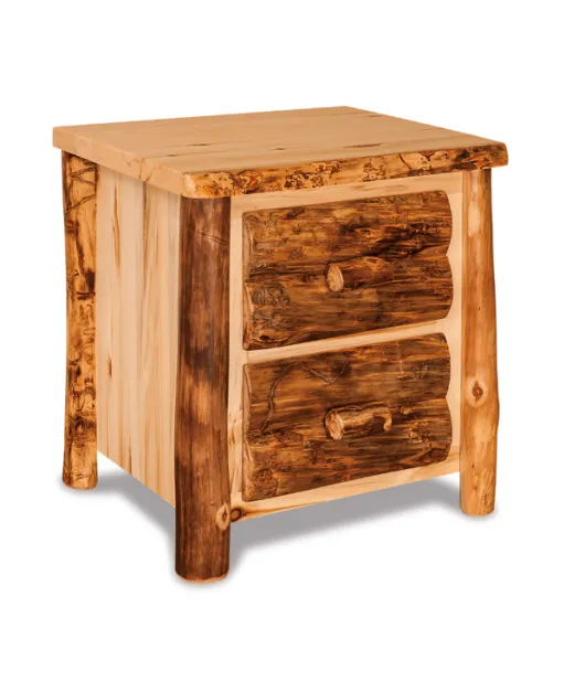 Fireside Rustic 2 Drawer File Cabinet