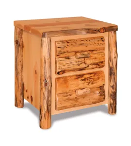 Fireside Rustic 2 Drawer File Cabinet