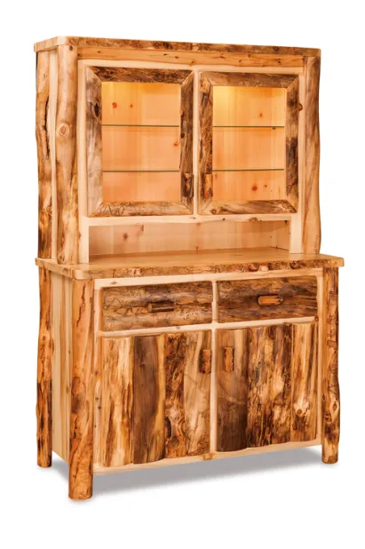 Fireside Rustic 48" Kitchen Hutch