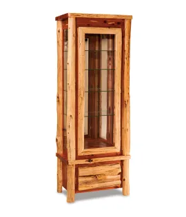 Fireside Rustic Curio Cabinet