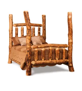 Fireside Rustic 4 Poster Bed
