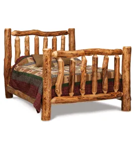 Fireside Extra High Rustic Bed