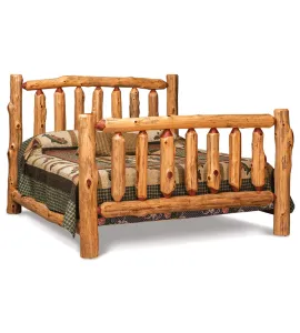 Fireside Extra High Rustic Bed
