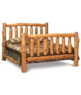 Fireside Extra High Rustic Bed