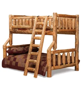 Fireside Rustic Full/Twin Bunk Bed
