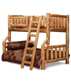 Fireside Rustic Full/Twin Bunk Bed