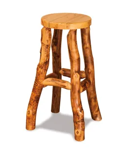 Fireside Rustic 13&quot; Round Bar Stool