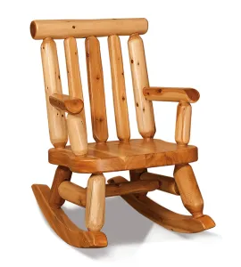 Fireside Rustic Baby Bear Rocker