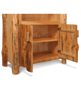 Fireside Rustic Bookcase with Doors