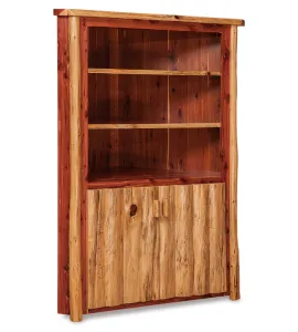 Fireside Rustic Corner Cabinet