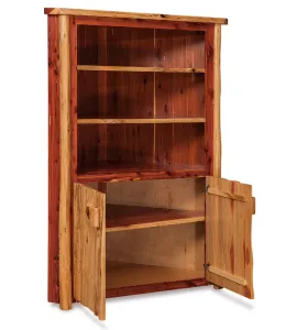 Fireside Rustic Corner Cabinet
