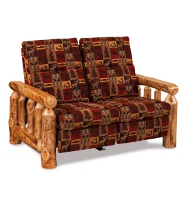 Fireside Rustic Reclining Loveseat