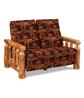 Fireside Rustic Reclining Loveseat